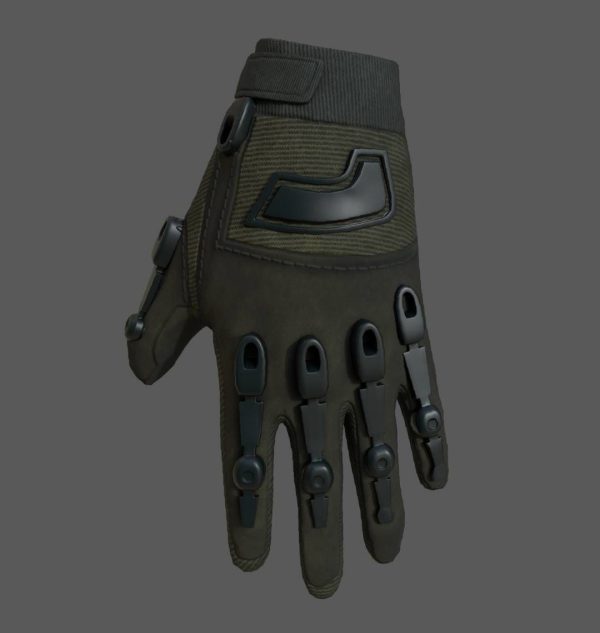 Gloves military combat soldier armor scifi