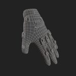 Gloves military combat soldier armor scifi