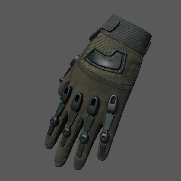 Gloves military combat soldier armor scifi