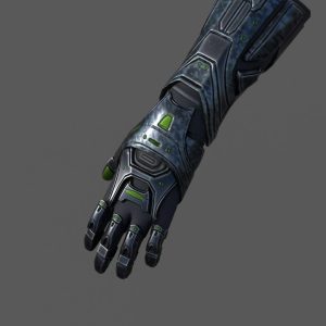 Gloves Scifi military combat soldier armor
