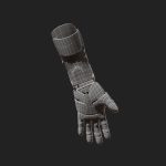 Gloves Scifi military combat soldier armor
