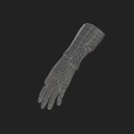 Gloves Scifi military combat soldier armor