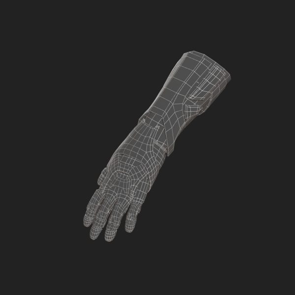 Gloves Scifi military combat soldier armor