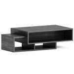 Godding Pedestal Coffee Table with Storage