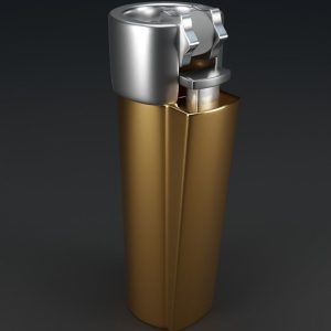 Gold clipper 3D model