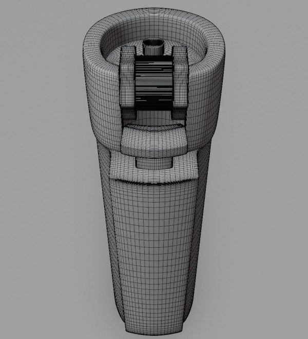 Gold clipper 3D model