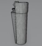 Gold clipper 3D model