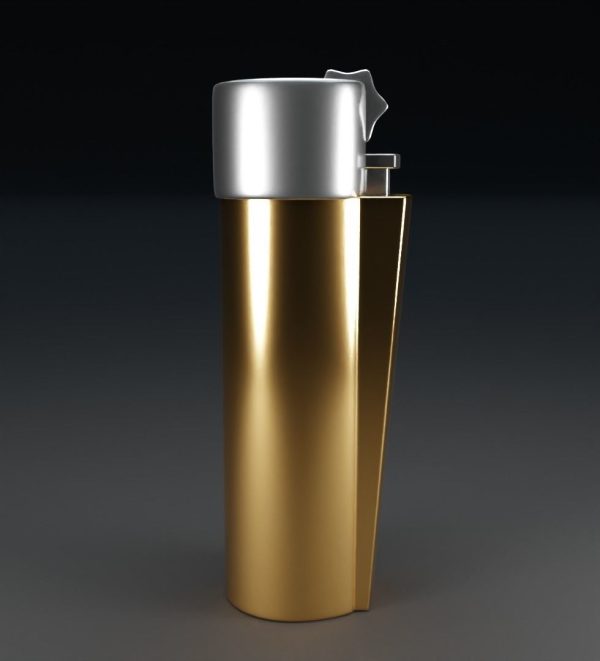 Gold clipper 3D model