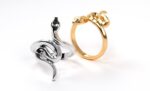 gold snake ring