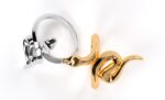 gold snake ring