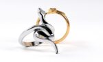 gold snake ring