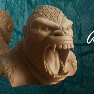 Gorilla piggy bank