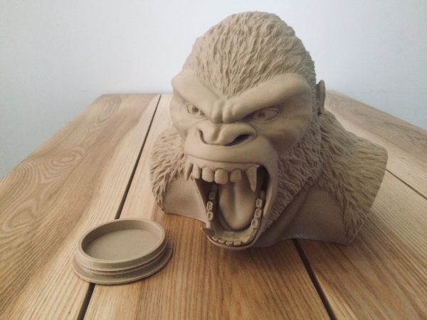 Gorilla piggy bank