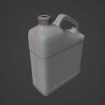 Grainy Plastic Canister 01