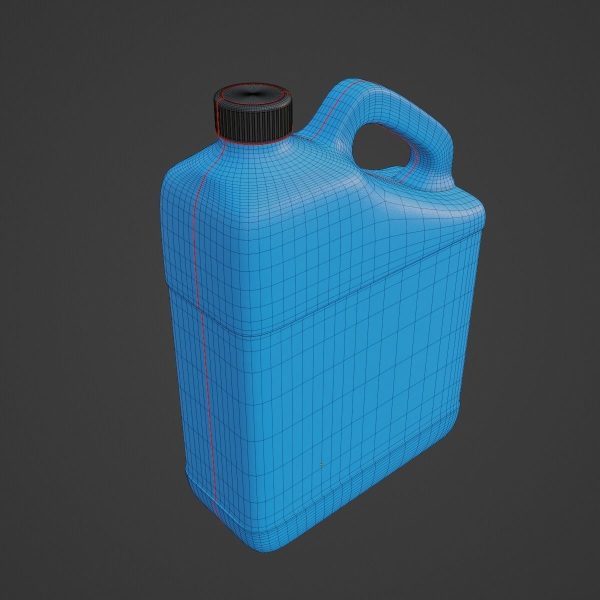 Grainy Plastic Canister 01