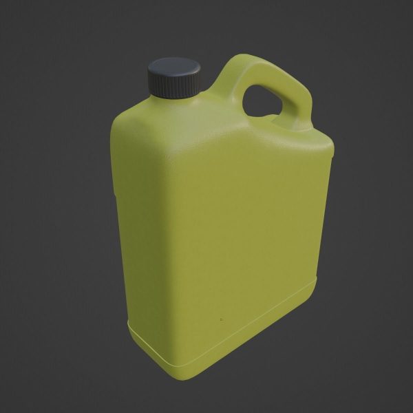 Grainy Plastic Canister 03