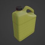 Grainy Plastic Canister 03