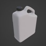 Grainy Plastic Canister 05