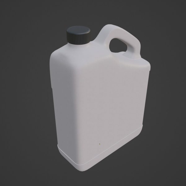 Grainy Plastic Canister 05