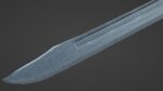Grossmesser sword with Caroling handle