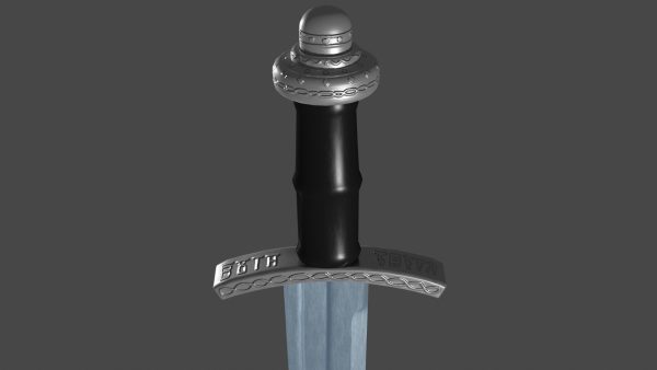 Grossmesser sword with Caroling handle