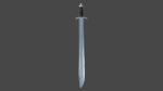 Grossmesser sword with Caroling handle