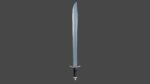 Grossmesser sword with Caroling handle