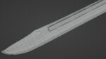 Grossmesser sword with Caroling handle