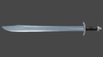 Grossmesser sword with Caroling handle