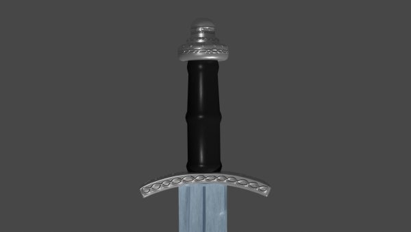 Grossmesser sword with Caroling handle