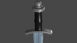 Grossmesser sword with Caroling handle