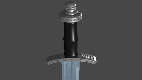 Grossmesser sword with Caroling handle