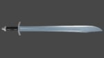 Grossmesser sword with Caroling handle