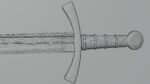 Grossmesser sword with Falchion handle
