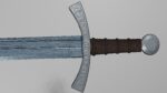 Grossmesser sword with Falchion handle