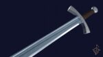 Grossmesser sword with Falchion handle
