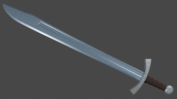 Grossmesser sword with Falchion handle