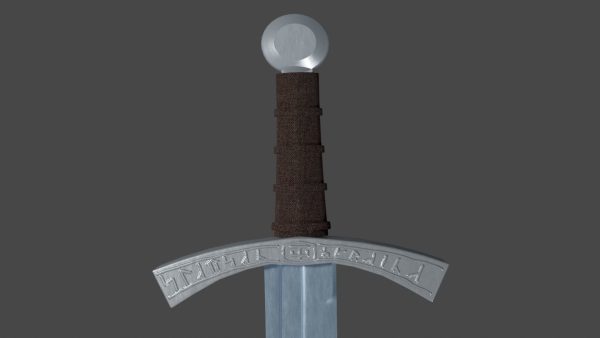 Grossmesser sword with Falchion handle