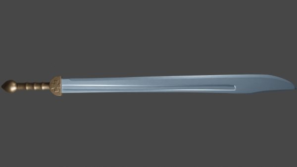 Grossmesser sword with Gladius handle