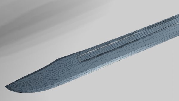 Grossmesser sword with Gladius handle