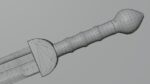 Grossmesser sword with Gladius handle