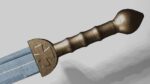 Grossmesser sword with Gladius handle
