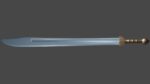 Grossmesser sword with Gladius handle