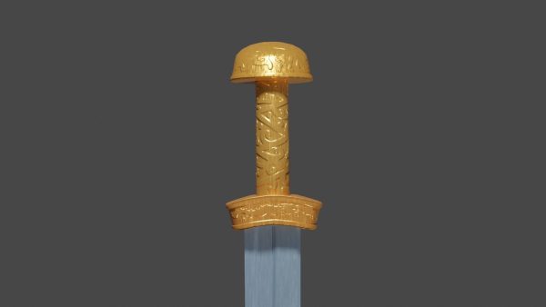 Grossmesser sword with Langsax handle