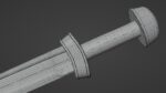 Grossmesser sword with Langsax handle
