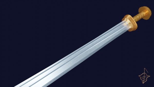 Grossmesser sword with Langsax handle