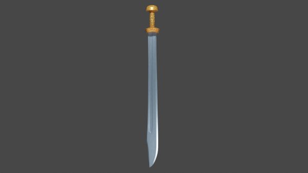 Grossmesser sword with Langsax handle