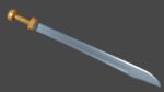Grossmesser sword with Langsax handle