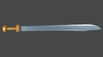Grossmesser sword with Langsax handle