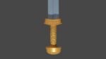 Grossmesser sword with Langsax handle